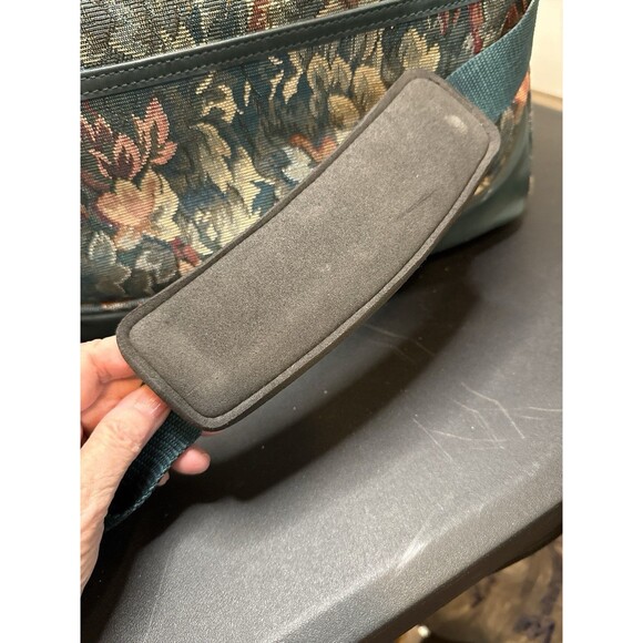 VINTAGE Diane Von Furstenberg Floral Tapestry Suitcase Soft Luggage Carry On Bag - Picture 10 of 12